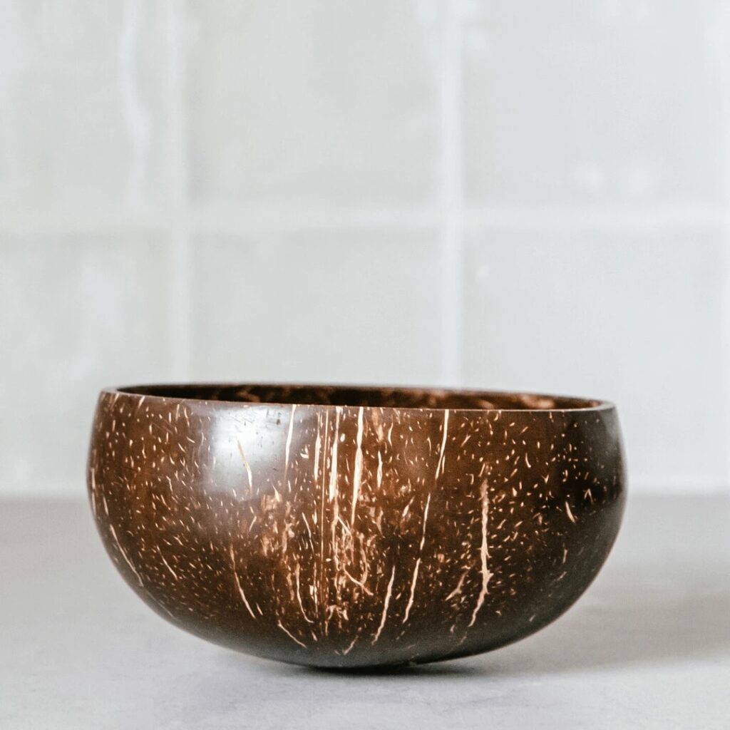 eco and faye handcrafted coconut bowls 